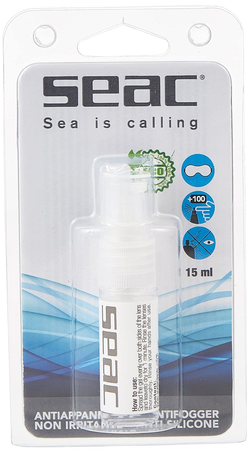 SEAC Biogel, Antifog for Dive Masks, Snorkelling Masks and Goggles, 100% Organic - Image 2